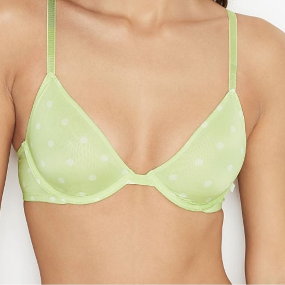 NWT Victoria’s Secret The Sexy Tee Unlined Demi Bra 34DD